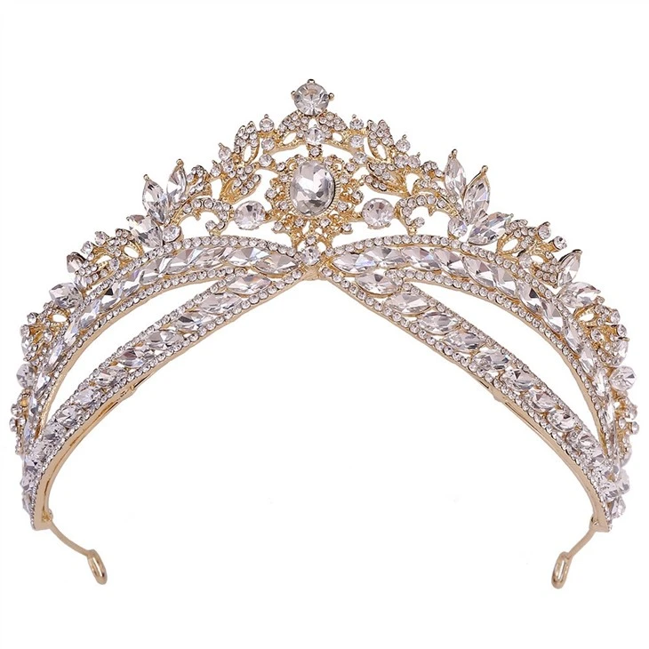 Wholesale Luxury Wedding Tiara And Crown Adult Crowns And Tiaras For Wedding Queen