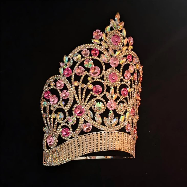 Rhinestone Pageant Crowns Vintage Wedding Tiaras Crown factory
